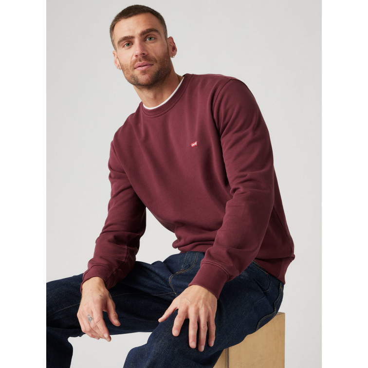 SUDADERA HOMBRE  LEVI'S LSE_ORIGINAL HM CREW TAWNY POR