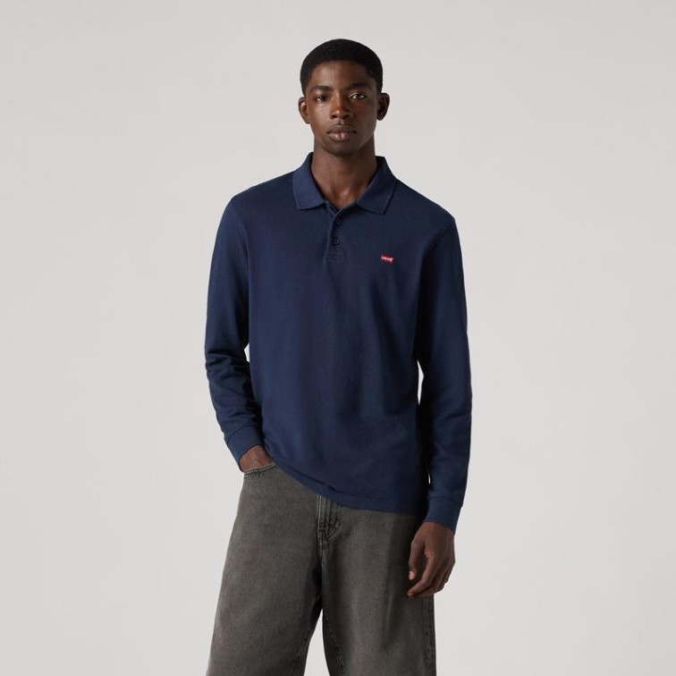 POLO HOMBRE  LEVI'S LS HM POLO NAVY BLAZER PIQUE