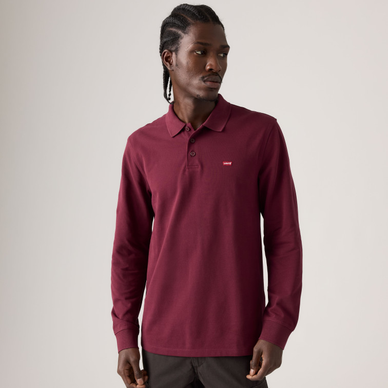 POLO HOMBRE  LEVI'S LS HM POLO TAWNY PORT PIQUE