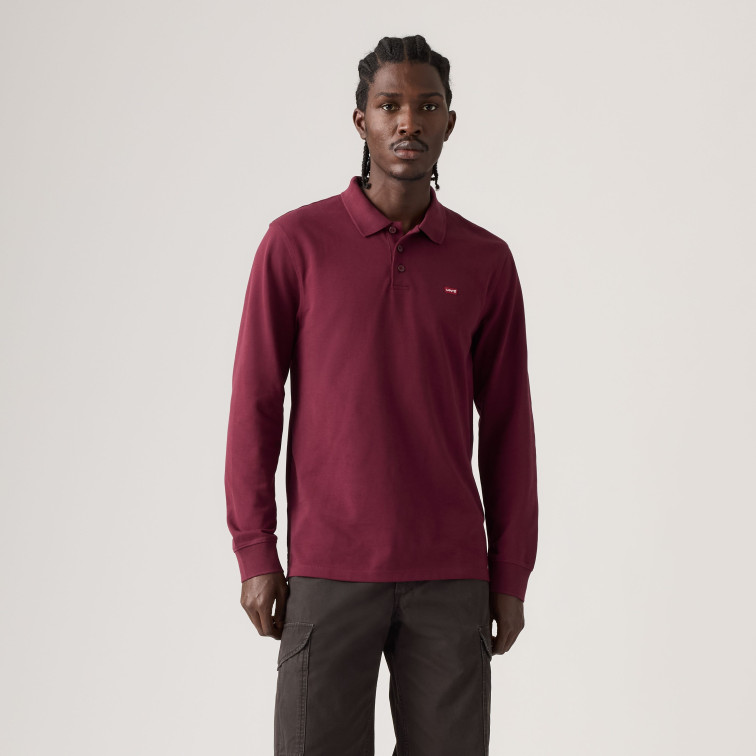POLO HOMBRE  LEVI'S LS HM POLO TAWNY PORT PIQUE