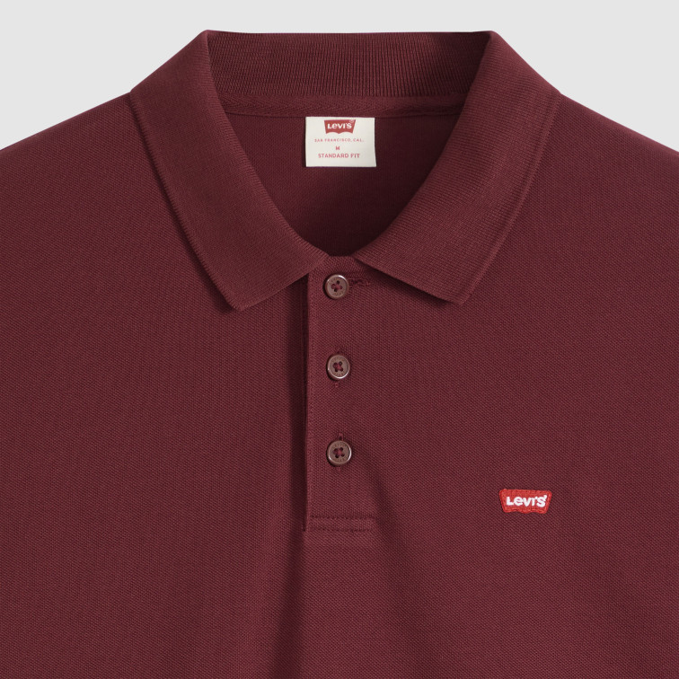 POLO HOMBRE  LEVI'S LS HM POLO TAWNY PORT PIQUE