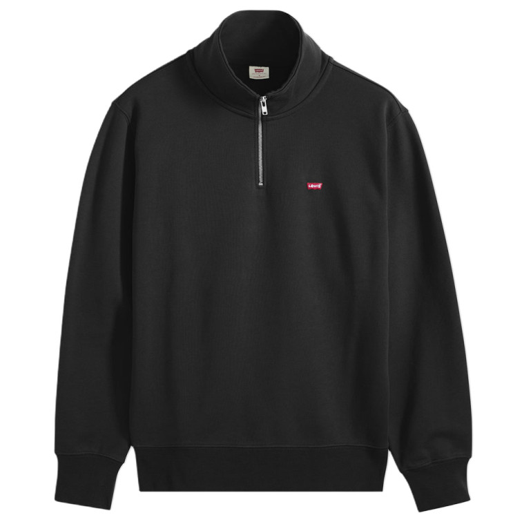 JERSEY HOMBRE  LEVI'S LSE_ORIGINAL HM 1/4 ZIP COFFEE
