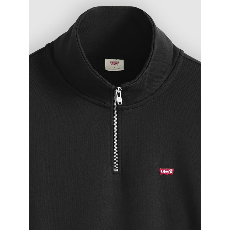 JERSEY HOMBRE  LEVI'S LSE_ORIGINAL HM 1/4 ZIP COFFEE