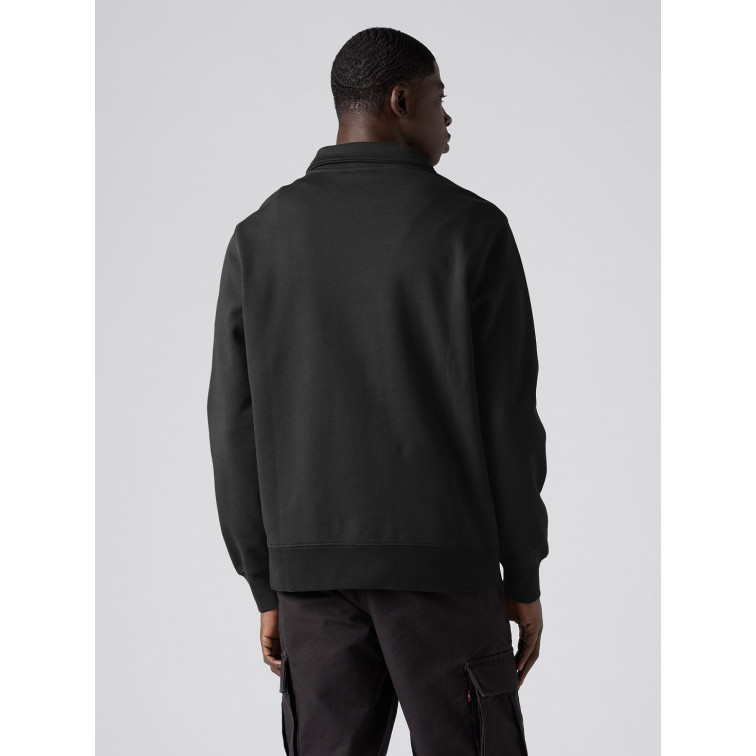 JERSEY HOMBRE  LEVI'S LSE_ORIGINAL HM 1/4 ZIP COFFEE