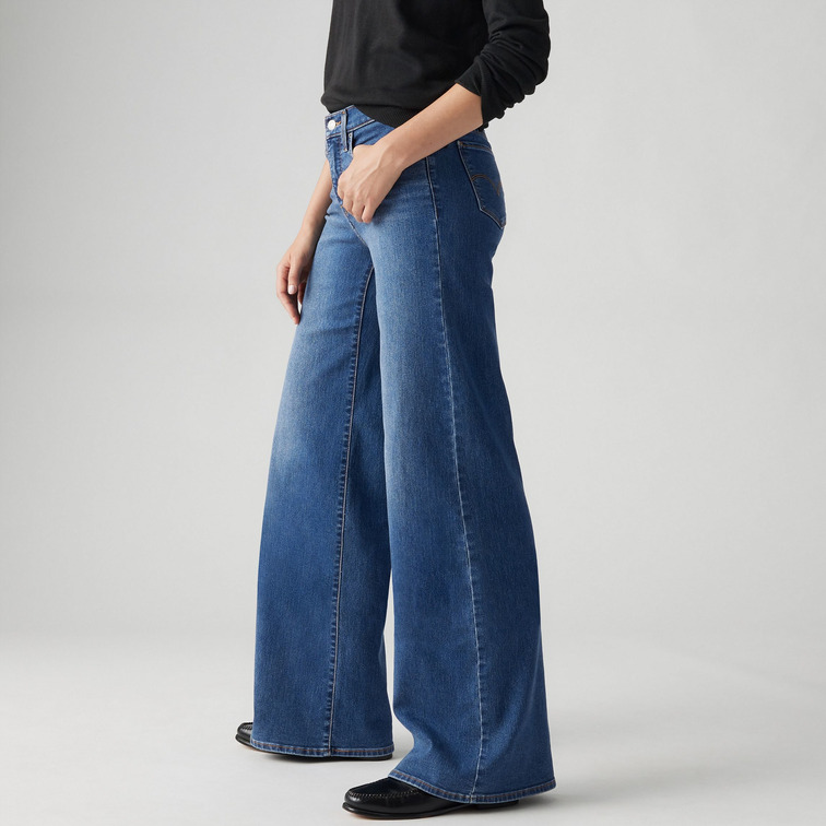 VAQUERO MUJER  LEVI'S 318 SHAPING WIDE LEG CLEVER GI