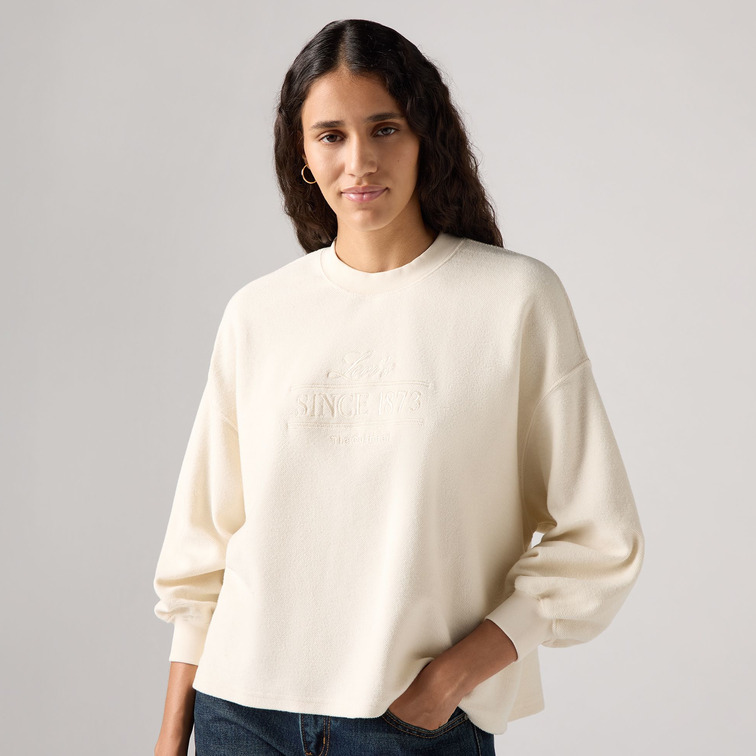 CAMISETA MUJER  LEVI'S GR LEO CREW 2.0 NEUTRALS