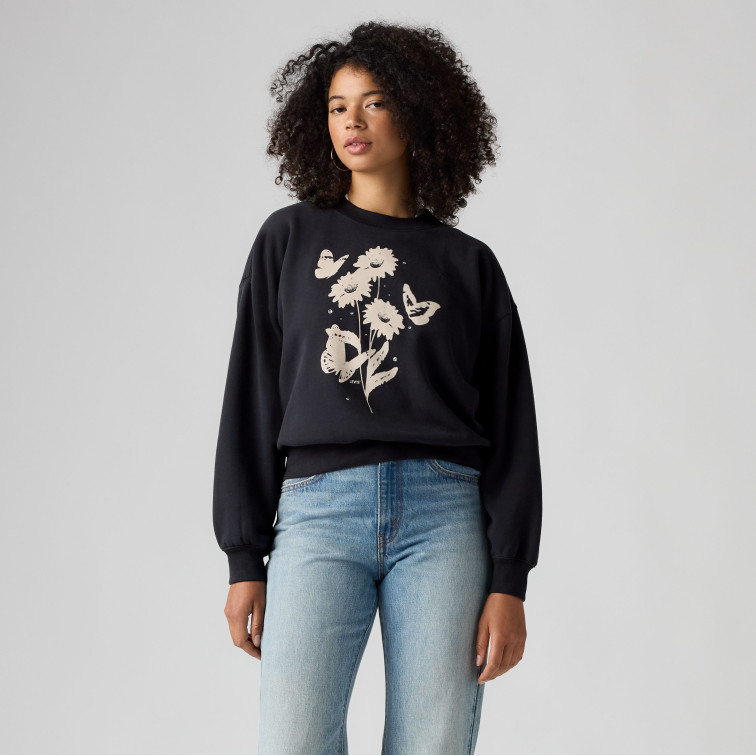 SUDADERA MUJER  LEVI'S GR VINTAGE BOXY CREW SWEATSHIR