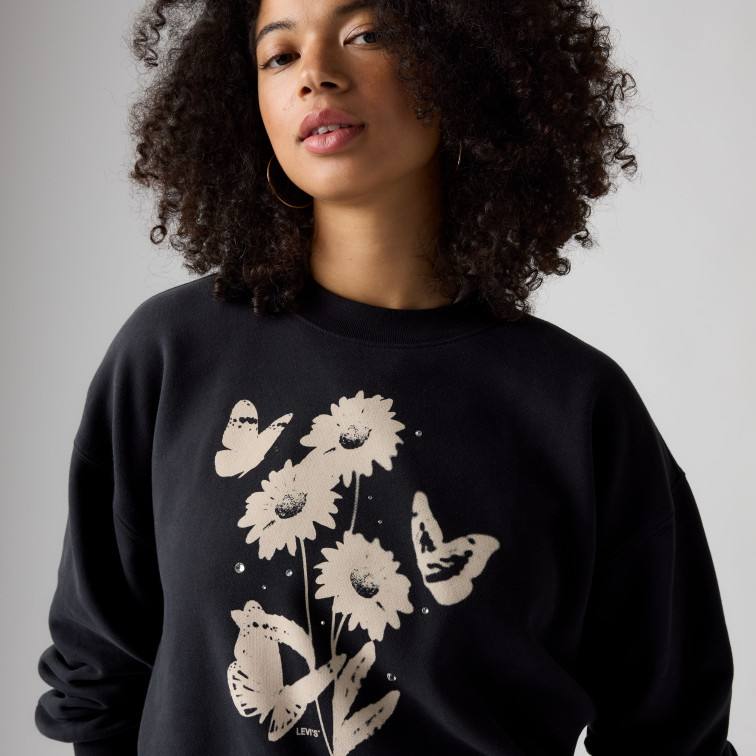 SUDADERA MUJER  LEVI'S GR VINTAGE BOXY CREW SWEATSHIR