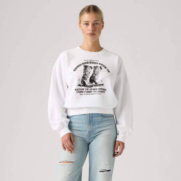 SUDADERA MUJER  LEVI'S GR VINTAGE BOXY CREW SWEATSHIR