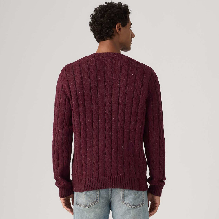 JERSEY HOMBRE  LEVI'S LAUREL CREW CABLE NEPS
