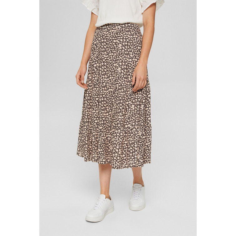FALDA MIDI ESTAMPADA MUJER ESPRIT