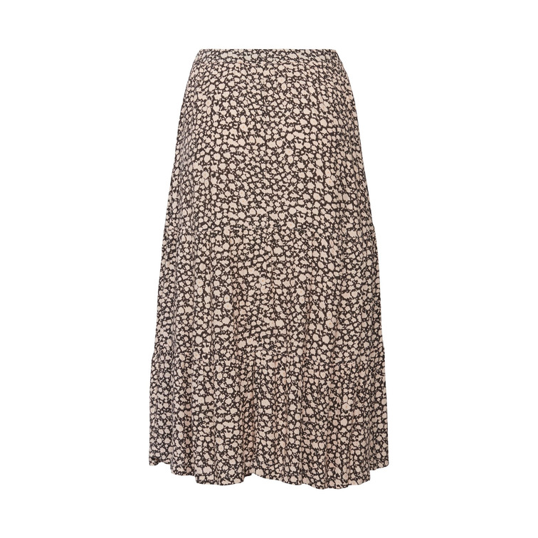 FALDA MIDI ESTAMPADA MUJER ESPRIT
