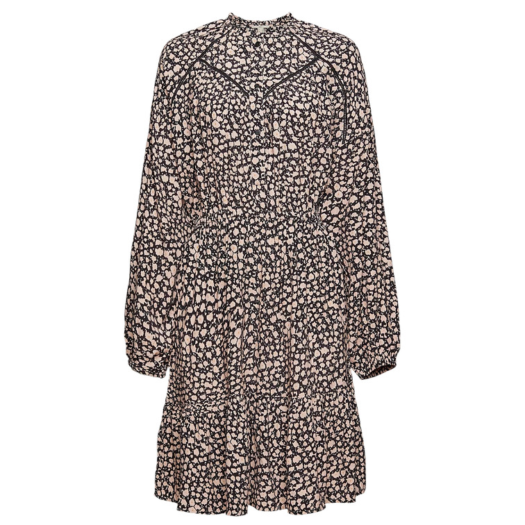 VESTIDO CON ENCAJE CALADO MUJER ESPRIT