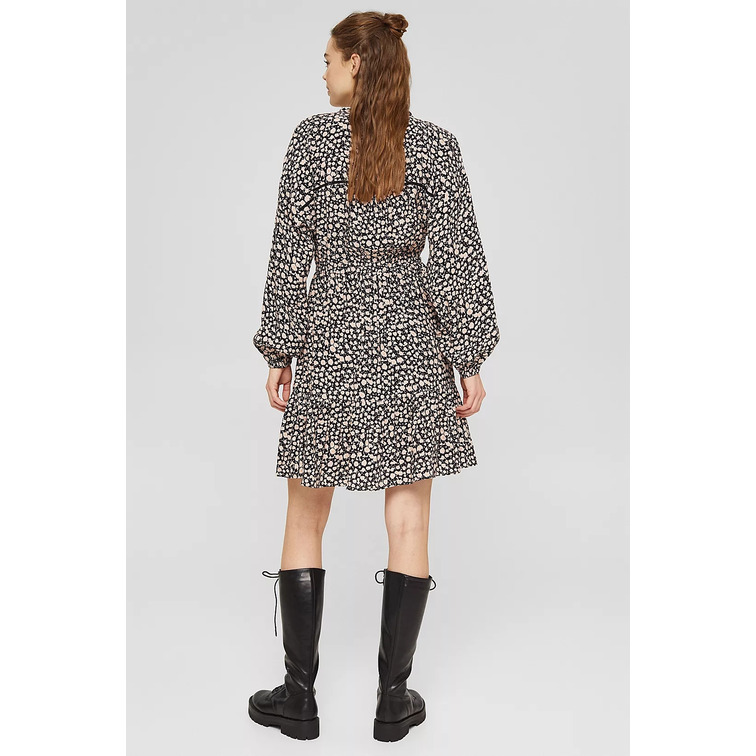 VESTIDO CON ENCAJE CALADO MUJER ESPRIT
