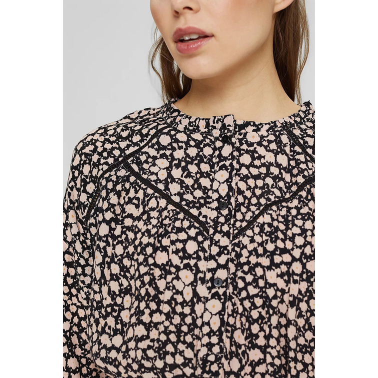 VESTIDO CON ENCAJE CALADO MUJER ESPRIT