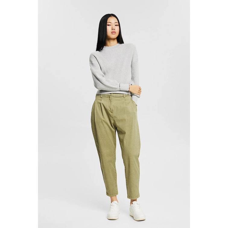 JERSEY CON TEXTURA DE CANALÉ MUJER ESPRIT
