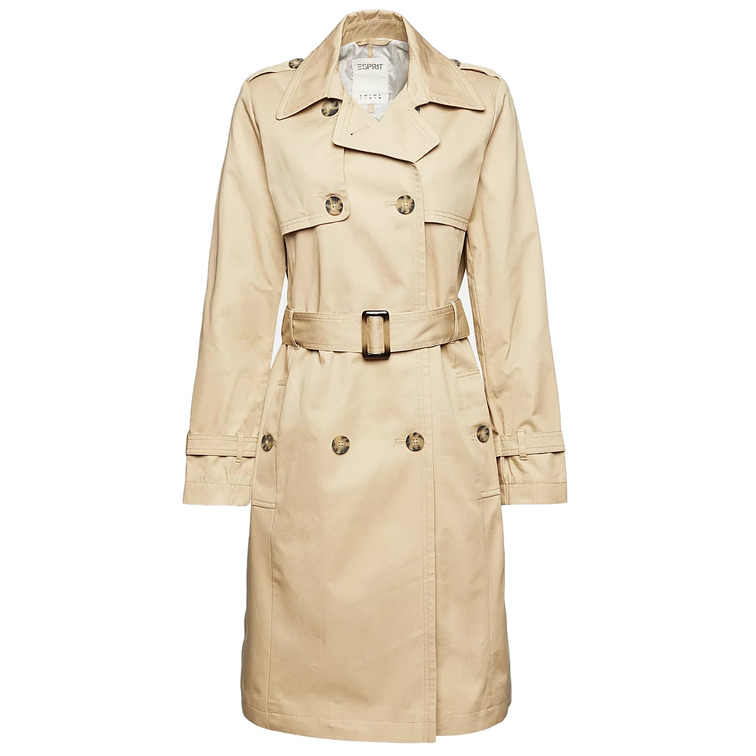 GABARDINA CON CINTURÓN MUJER ESPRIT