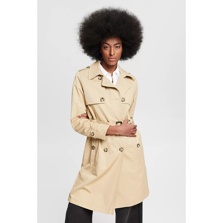 GABARDINA CON CINTURÓN MUJER ESPRIT