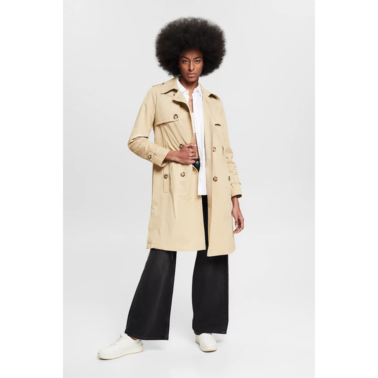GABARDINA CON CINTURÓN MUJER ESPRIT