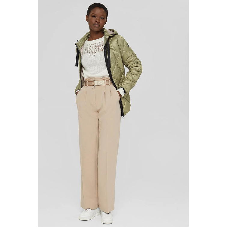 CAZADORA ACOLCHADA CON CAPUCHA DESMONTABLE MUJER ESPRIT