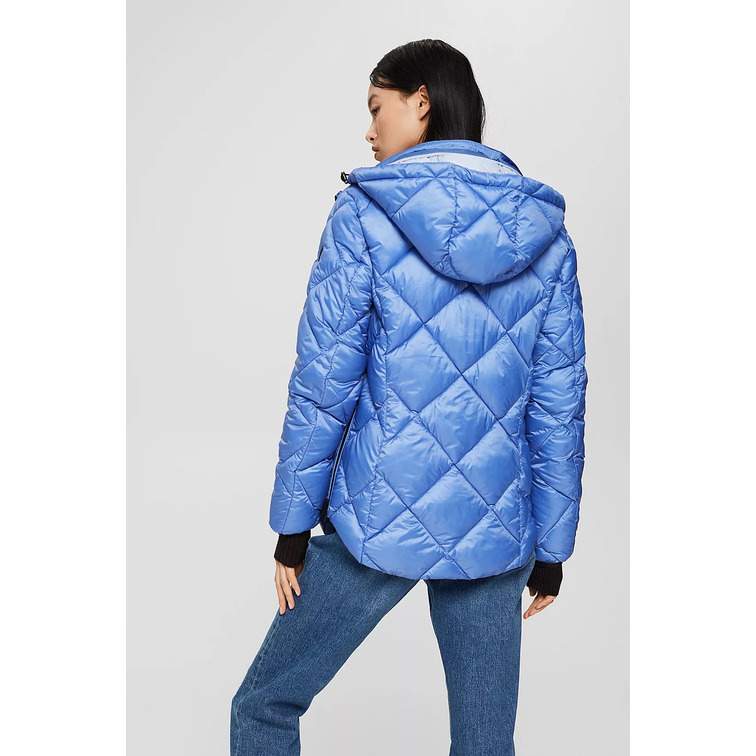 CAZADORA ACOLCHADA CON CAPUCHA DESMONTABLE MUJER ESPRIT