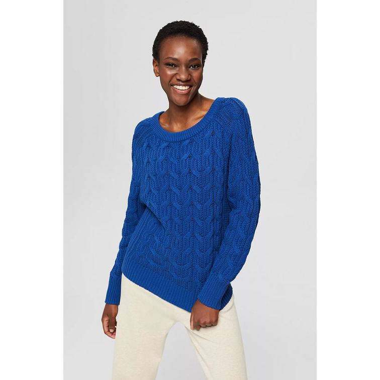 JERSEY DE PUNTO TRENZADO MUJER ESPRIT