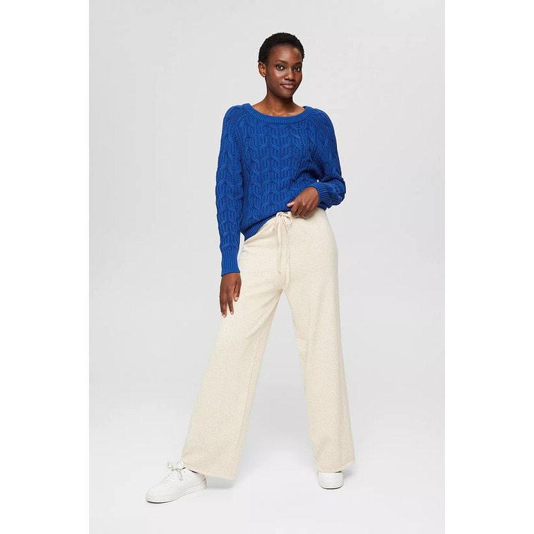 JERSEY DE PUNTO TRENZADO MUJER ESPRIT