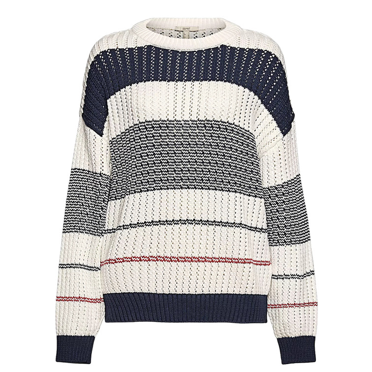 JERSEY EN COMBINACIÓN DE PUNTO MUJER ESPRIT