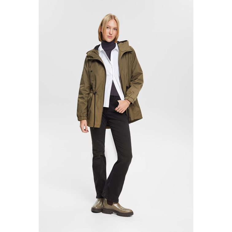 PARKA CON CAPUCHA MUJER ESPRIT
