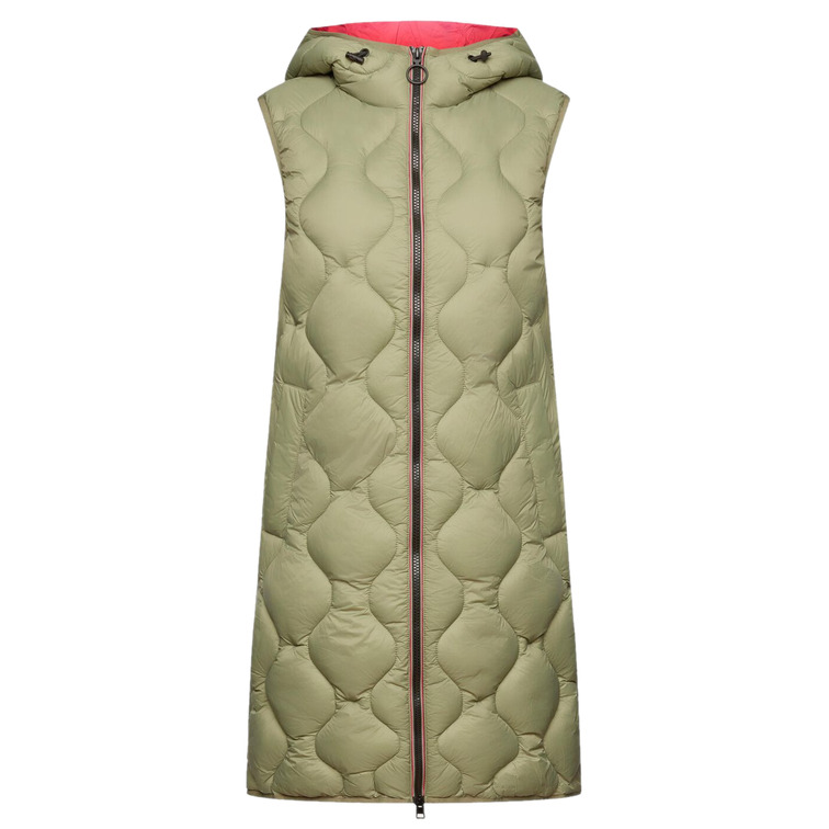 CHALECO LARGO ACOLCHADO MUJER ESPRIT