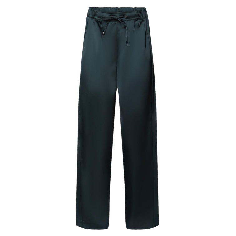 PANTALÓN DE SATÉN DE PERNERA ANCHA MUJER ESPRIT