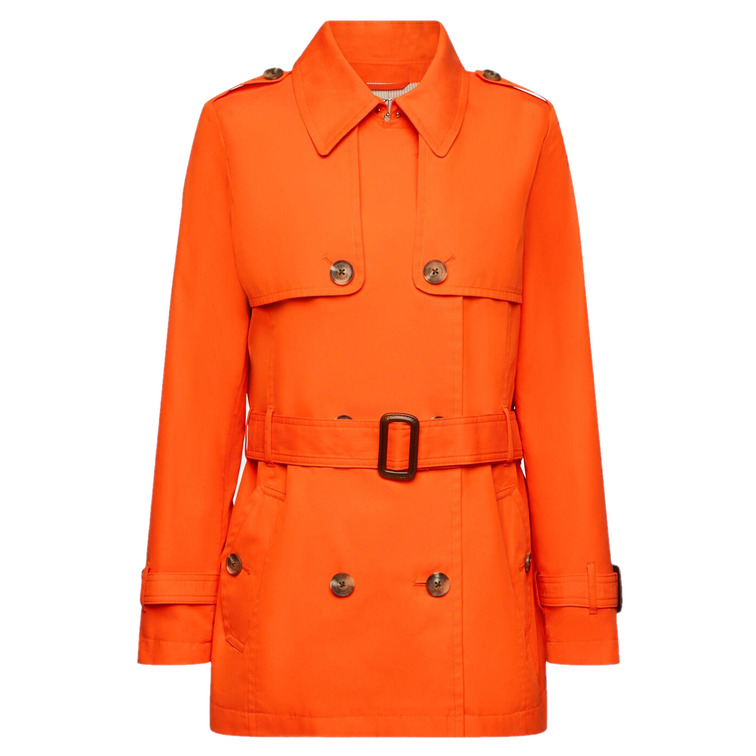 TRENCH CORTO CON CINTURÓN MUJER ESPRIT