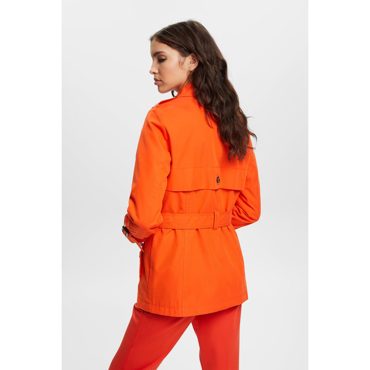 TRENCH CORTO CON CINTURÓN MUJER ESPRIT