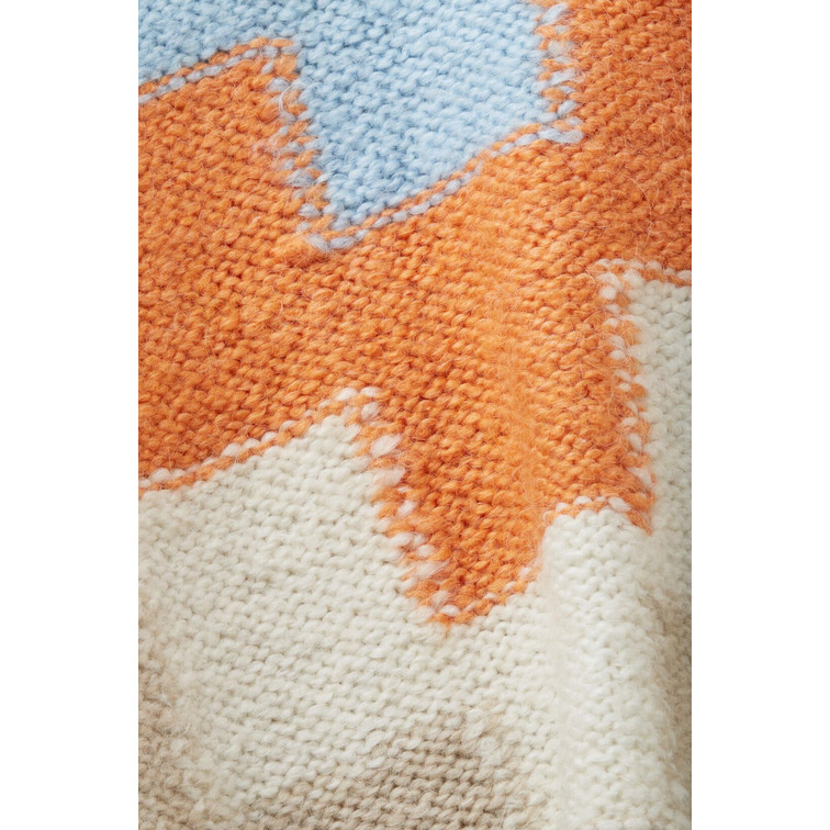JERSEY DE PUNTO GRUESO CON DISEÑO DE INTARSIA MUJER ESPRIT