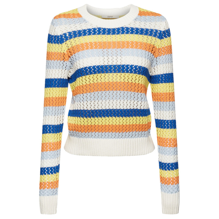 JERSEY CON TEXTURA EN ALGODÓN ECOLÓGICO MUJER ESPRIT