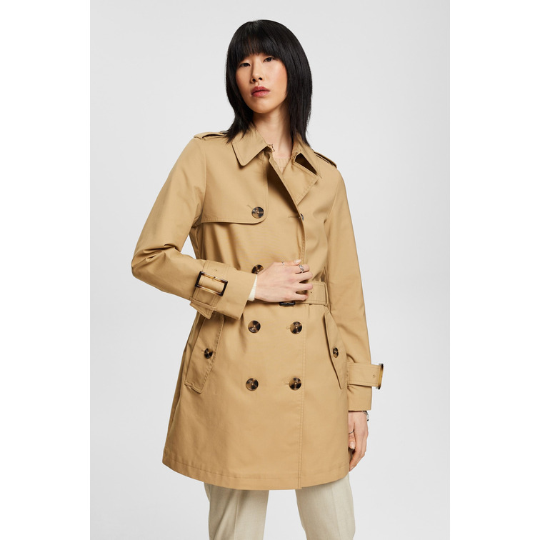 GABARDINA CON CINTURÓN MUJER ESPRIT