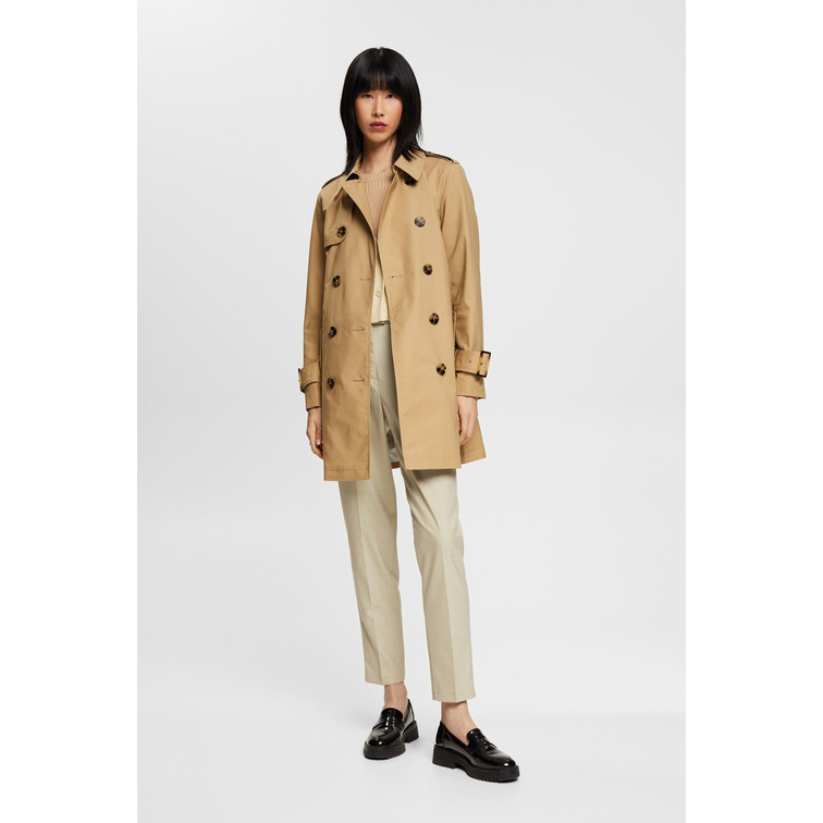 GABARDINA CON CINTURÓN MUJER ESPRIT