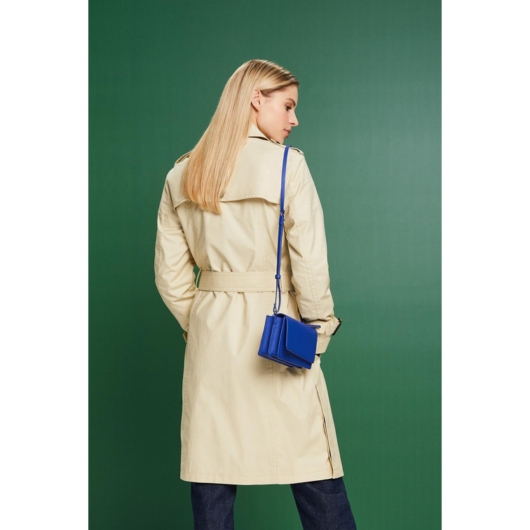 GABARDINA DE DOBLE BOTONADURA CON CINTURÓN MUJER ESPRIT