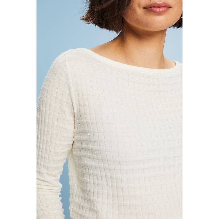 JERSEY DE PUNTO ESTRUCTURADO MUJER ESPRIT