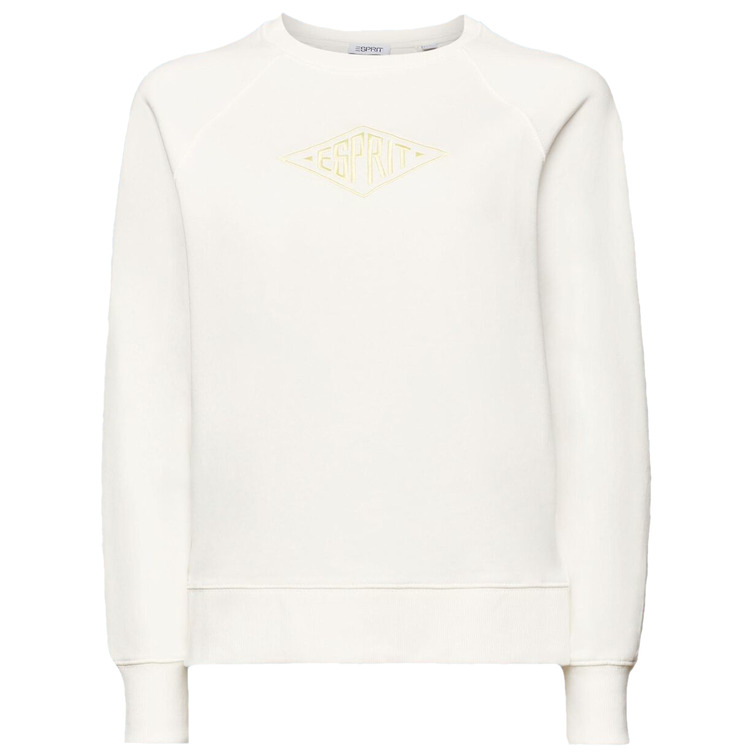 SUDADERA CON LOGOTIPO BORDADO MUJER ESPRIT