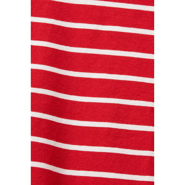 TOP DE RAYAS CON CUELLO REDONDO MUJER ESPRIT