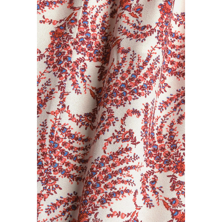 FALDA CON ESTAMPADO FLORAL MUJER ESPRIT