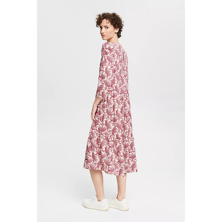 VESTIDO MIDI CON ESTAMPADO FLORAL MUJER ESPRIT