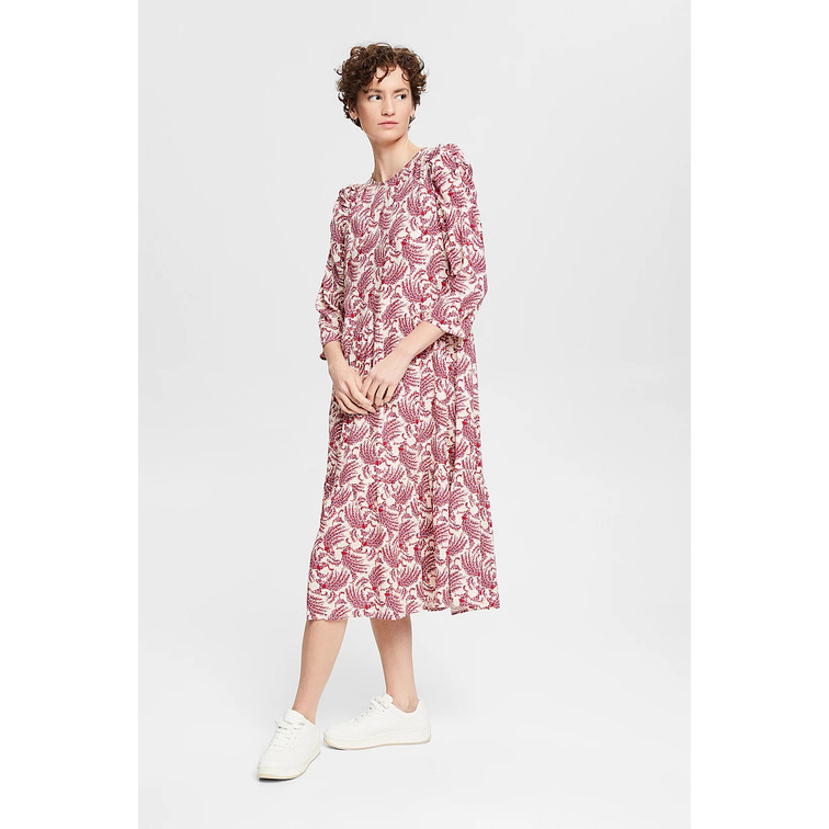VESTIDO MIDI CON ESTAMPADO FLORAL MUJER ESPRIT