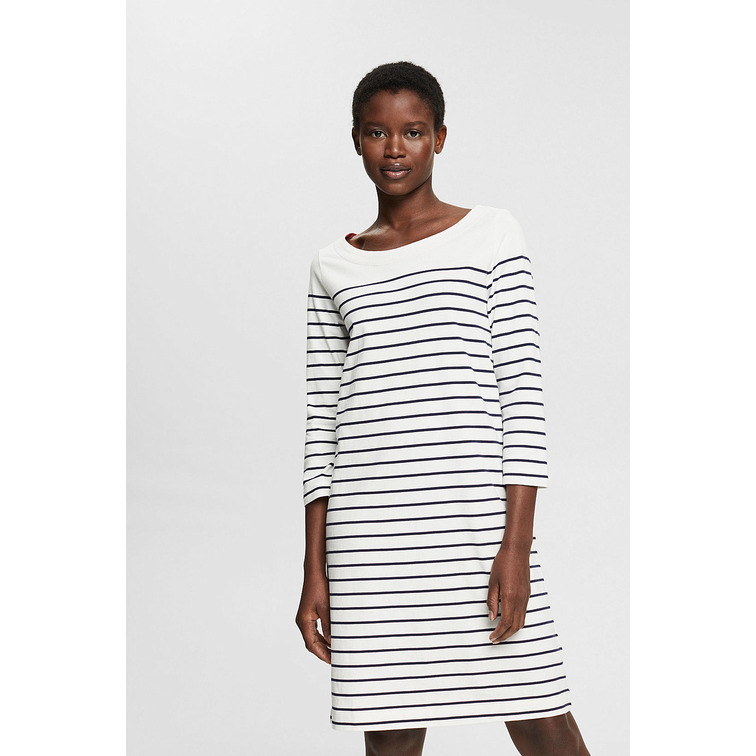 VESTIDO DE PUNTO A RAYAS MUJER ESPRIT