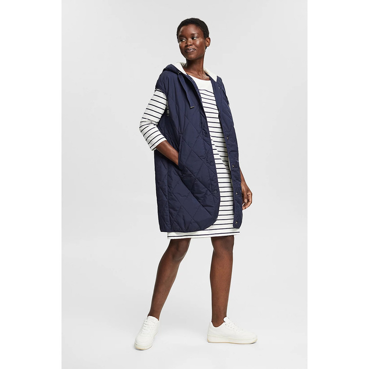 VESTIDO DE PUNTO A RAYAS MUJER ESPRIT