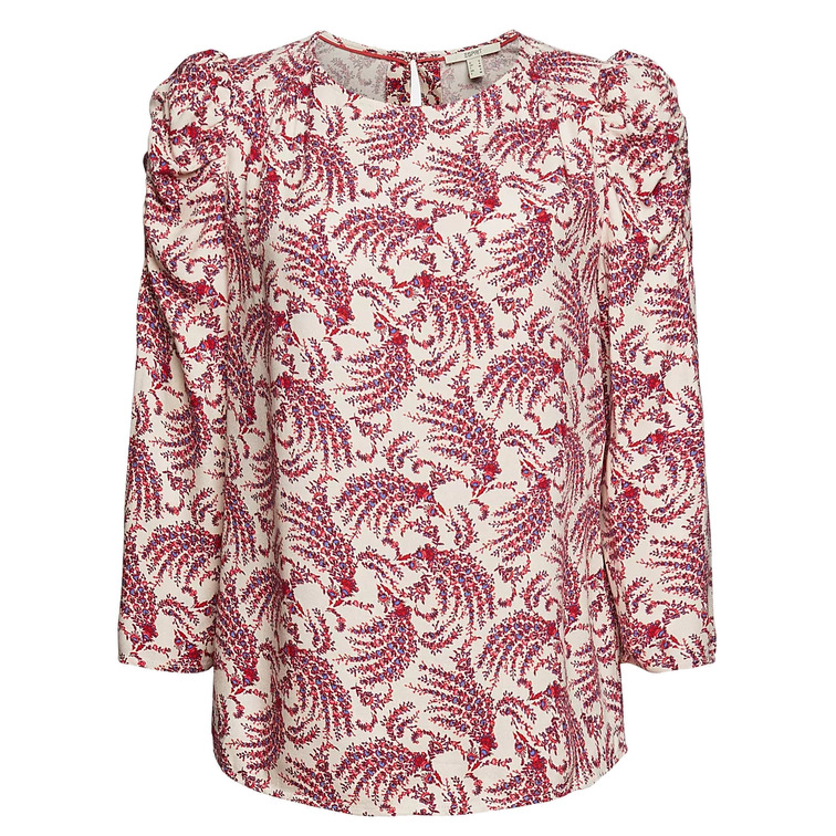 BLUSA CON ESTAMPADO FLORAL MUJER ESPRIT