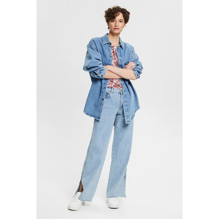 BLUSA CON ESTAMPADO FLORAL MUJER ESPRIT