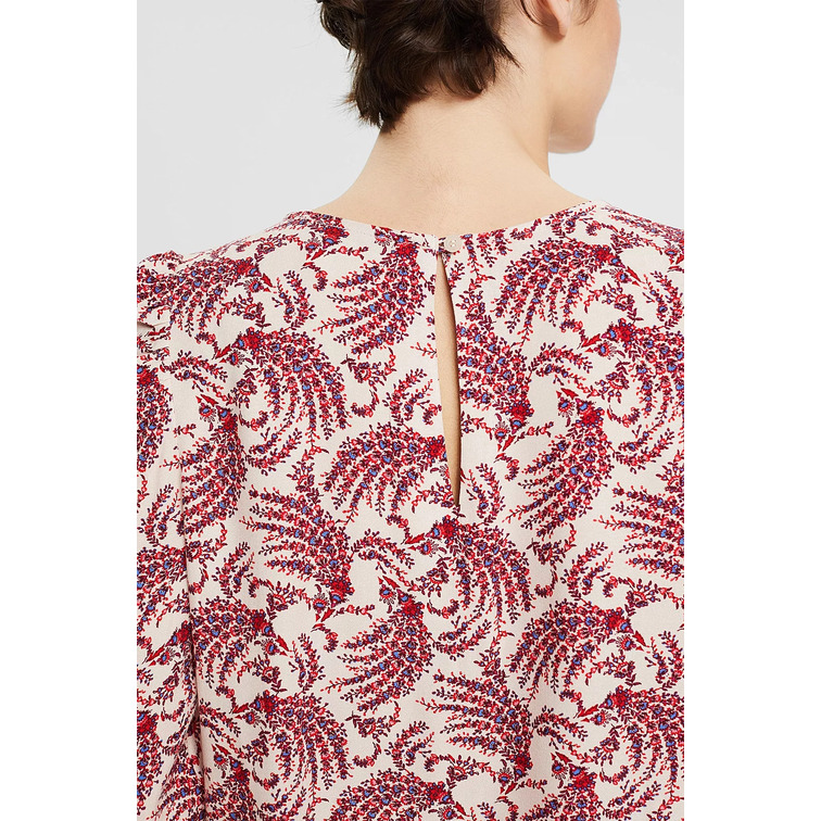 BLUSA CON ESTAMPADO FLORAL MUJER ESPRIT