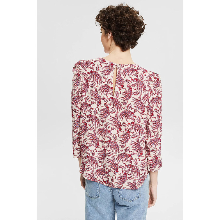 BLUSA CON ESTAMPADO FLORAL MUJER ESPRIT